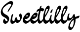 Sweetlilly Font