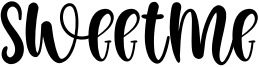 Sweetme Font