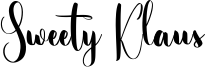 Sweety Klaus Font