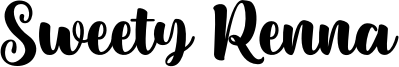 Sweety Renna Font