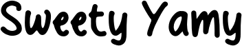 Sweety Yamy Font