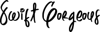 Swift Gorgeous Font