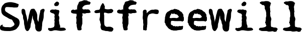 Swiftfreewill Font