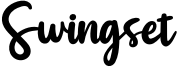 Swingset Font