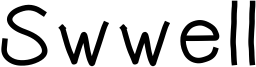 Swwell Font