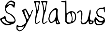 Syllabus.ttf