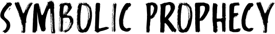 Symbolic Prophecy Font