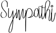 Sympathi Font