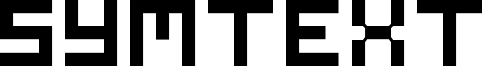 Symtext Font