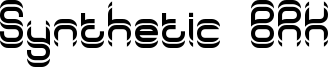 Synthetic BRK Font
