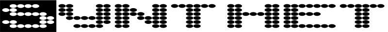 Synthetic Syncronism Font
