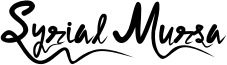 Syrial Mursa Font