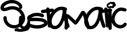 Systamatic Font