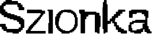 Szionka Font