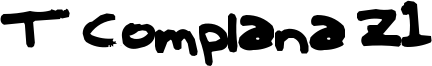 T Complana Z1 Font