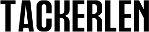 Tackerlen Font