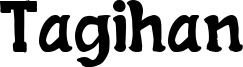 Tagihan Font