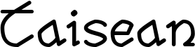Taisean Font