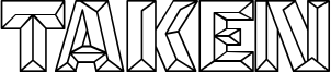 Taken Font