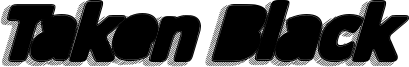 TakenBlackItalic.ttf