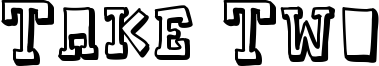 Take Two Font