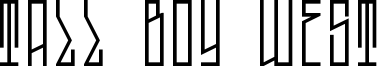 Tall Boy West Font
