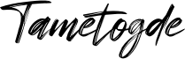 Tametogde Font