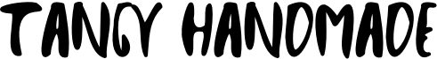 Tangy Handmade Font