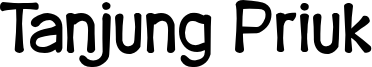 Tanjung Priuk Font
