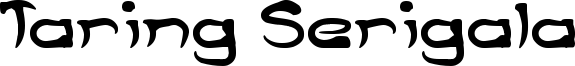 Taring Serigala Font