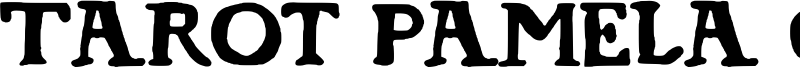 Tarot Pamela Colman Smith Font