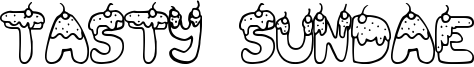 Tasty Sundae Font