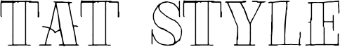 Tat Style Font