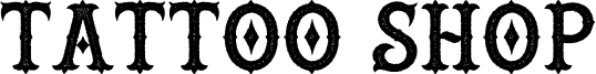 Tattoo Shop Font