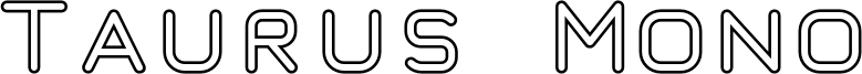 Taurus Mono Font