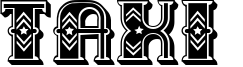 Taxi 2 Font