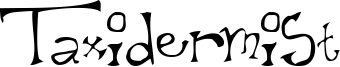 Taxidermist Font