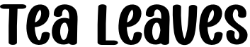 Tea Leaves Font
