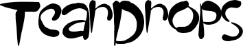 TearDrops Font
