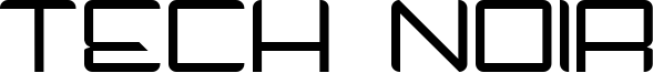 Tech Noir Font