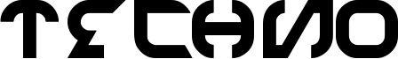 Techno Font