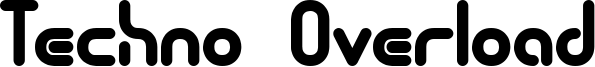 Techno Overload Font