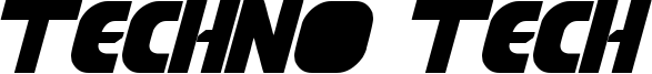 Techno Tech Font