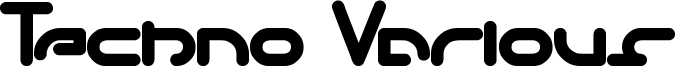Techno Various Font