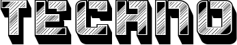 Techno Font