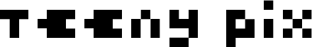 Teeny Pix Font