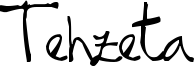 Tehzeta Font