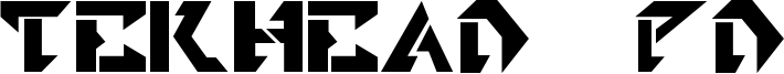 Tekhead PD Font