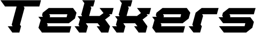Tekkers Font