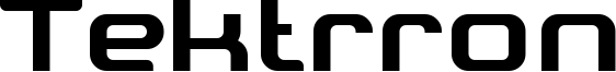 Tektrron Font